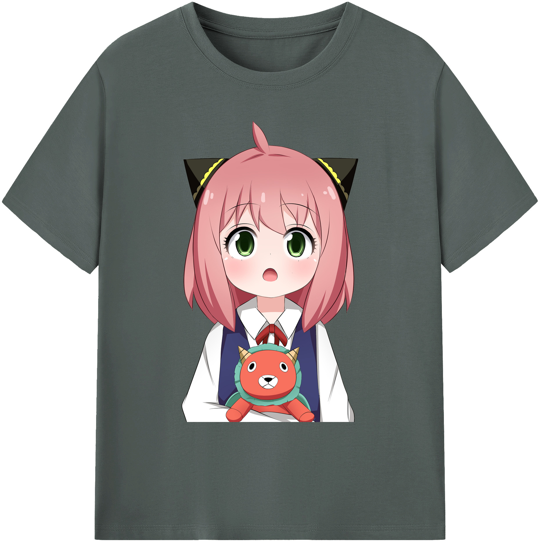 （画像用） SPY×FAMILY间谍家家酒 綿100％ メンズ半袖Tシャツ｜肌触りやわらか＆通気性